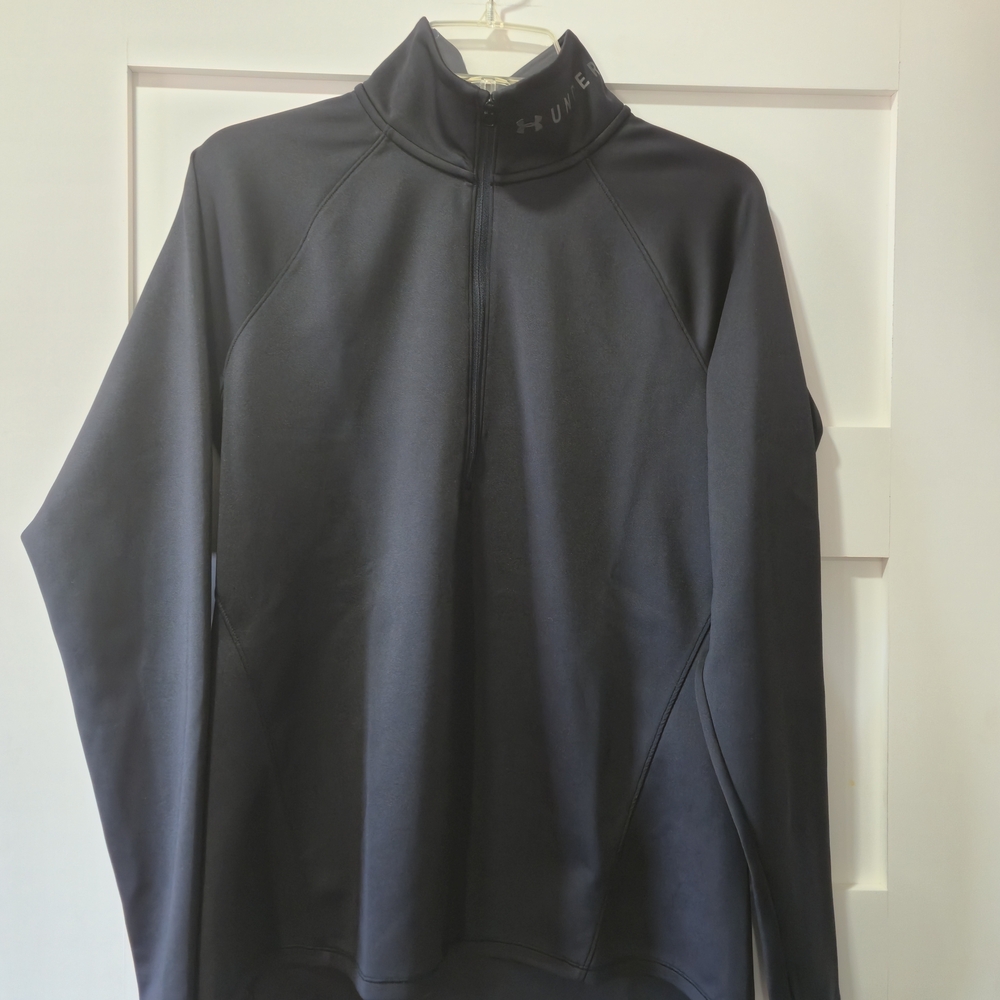 Under Armour Black ColdGear Fitted Top